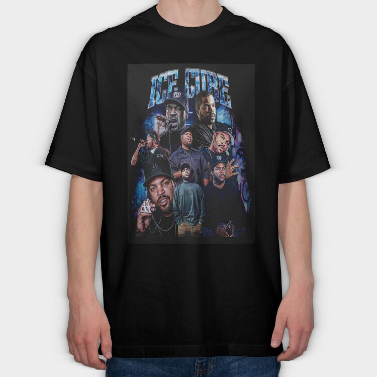 Ice Cure, Tricou Oversize Barbati (Unisex)