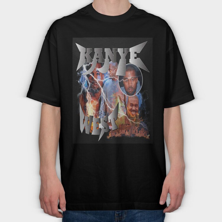 Electric Fire Mesh, Tricou Oversize Barbati (Unisex)