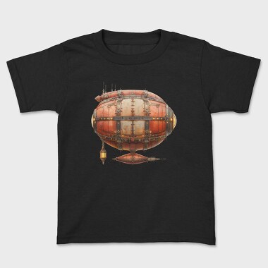 Steampunk Airship Gears, Tricou Copii