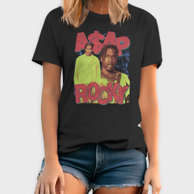 Aap Rocky Neon, Tricou Barbati (Unisex)