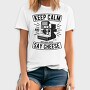 Keep Calm And Say Cheese, Tricou Barbati (Unisex)