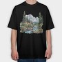 Spring Flower Climb, Tricou Oversize Barbati (Unisex)
