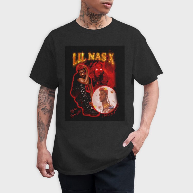 Lil Nas X Montero, Tricou Barbati (Unisex)