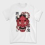 Awesome Hannya Demon Mask, Tricou Barbati (Unisex)