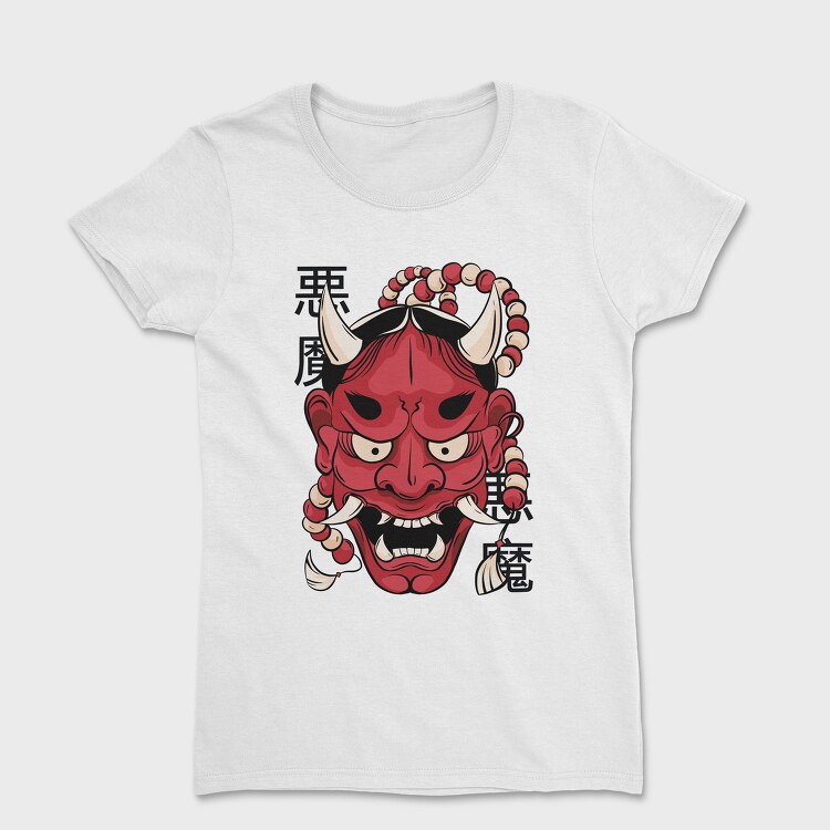 Awesome Hannya Demon Mask, Tricou Femei