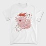 Axolotl Christmas Lights, Tricou Barbati (Unisex)