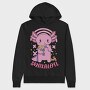 Axolotl Eating Candy Snaxalotl, Hanorac Oversize Barbati (Unisex)