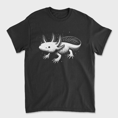 Axolotl Floating Monochrome, Tricou Barbati (Unisex)