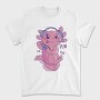 Axolotl Gamer Gaming, Tricou Barbati (Unisex)