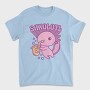 Axolotl Playing Saxophone Saxolotl, Tricou Barbati (Unisex)