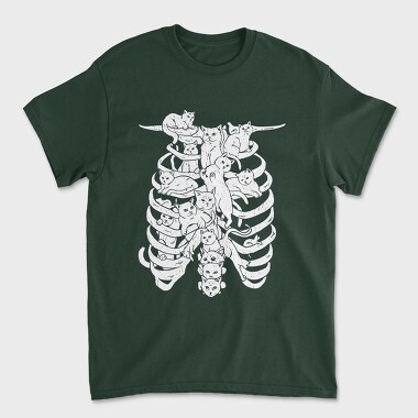 Cat Spine, Tricou Barbati (Unisex)