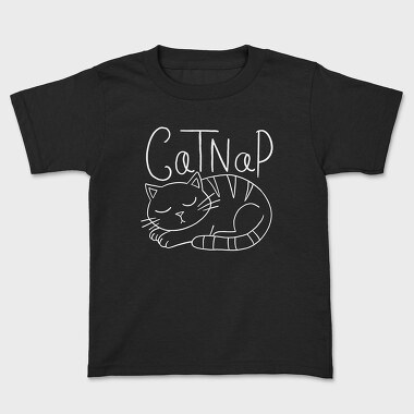 Cat Taking A Nap, Tricou Copii