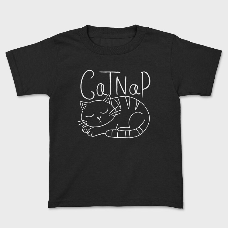 Cat Taking A Nap, Tricou Copii