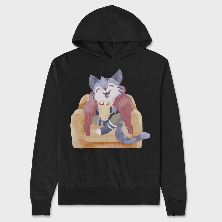 Catnap Cozy, Hanorac Oversize Barbati (Unisex)