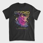 Beyond Time Cat Psychedelic, Tricou Barbati (Unisex)