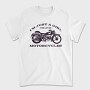 Biker Girl Love Motorcycles, Tricou Barbati (Unisex)
