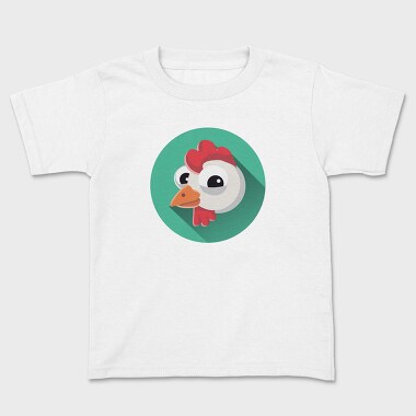 Chicken Icon Art, Tricou Copii