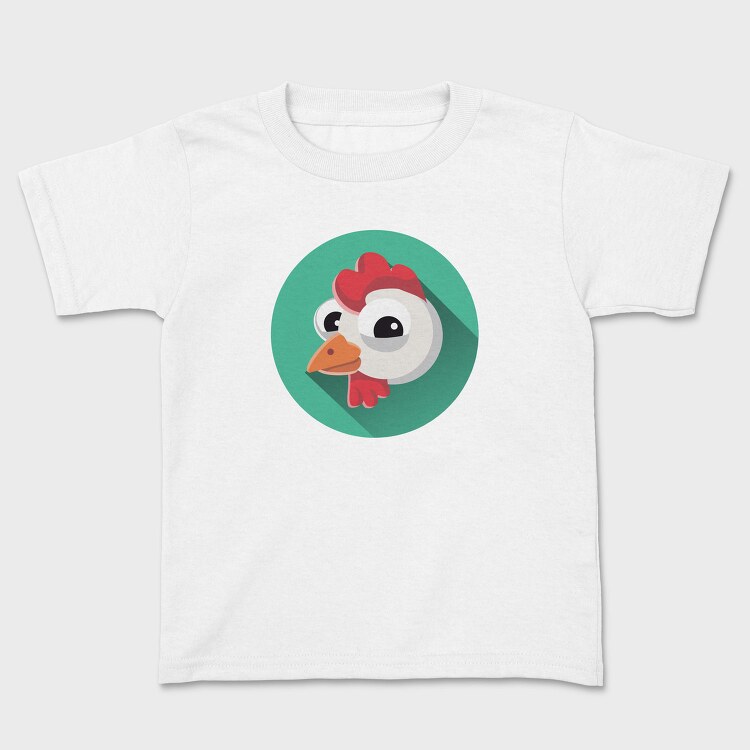Chicken Icon Art, Tricou Copii