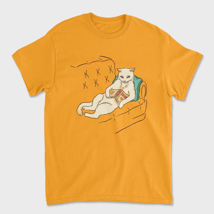 Chill Cat, Tricou Barbati (Unisex)