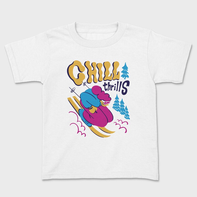 Chill Thrills Trend Winter, Tricou Copii