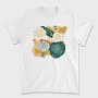 Abstract Carnation Flowers, Tricou Barbati (Unisex)