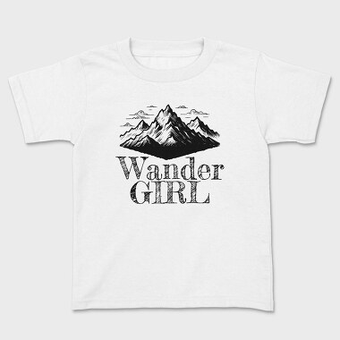 Adventure Mountain Girl, Tricou Copii