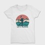 Adventure Wander Mountain Lets Wander, Tricou Femei