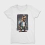 Adventurous Dinosaur T Rex, Tricou Femei