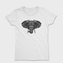 African Elephant Mandala, Tricou Femei