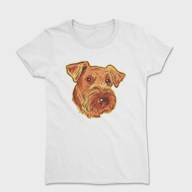 Airedale Terrier Dog, Tricou Femei