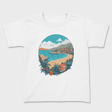 Albania Scenic Landscape, Tricou Copii