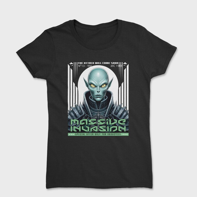 Alien Massive Invasion Trend, Tricou Femei