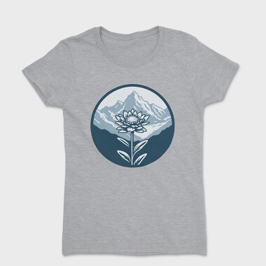 Alpine Flower Circle, Tricou Femei
