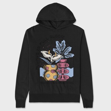 Always In Full Bloom Flower Vase, Hanorac Oversize Barbati (Unisex)