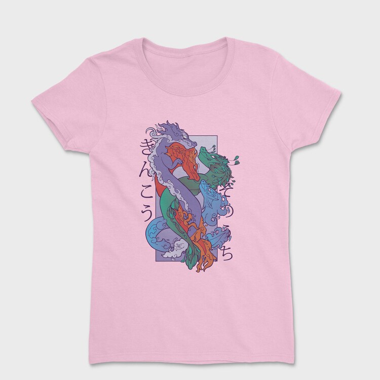 Ancient Dragon Creatures Four Elements, Tricou Femei