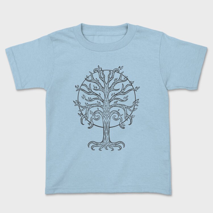 Ancient Magical Tree Nature, Tricou Copii