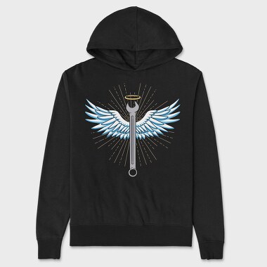 Angel Wrench, Hanorac Oversize Barbati (Unisex)