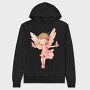 Angelic Butterfly Dreams, Hanorac Oversize Barbati (Unisex)