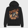 Catzilla Parody, Hanorac Oversize Barbati (Unisex)