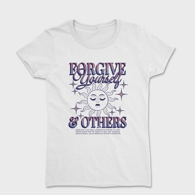 Celestial Forgiveness Quote Nc, Tricou Femei