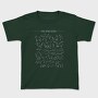 Chalk Hand Drawn Animals Silhouettes, Tricou Copii