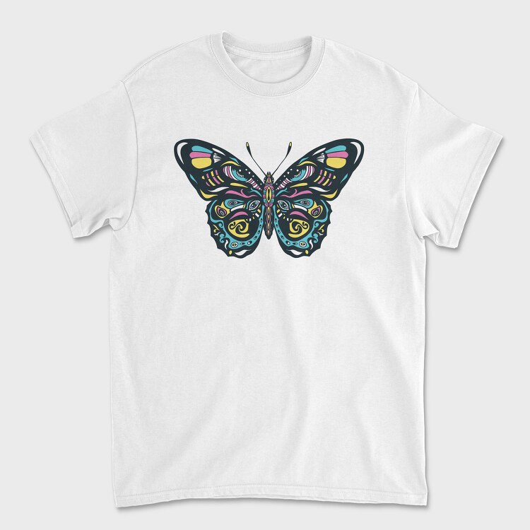 Colorful Butterfly, Tricou Barbati (Unisex)