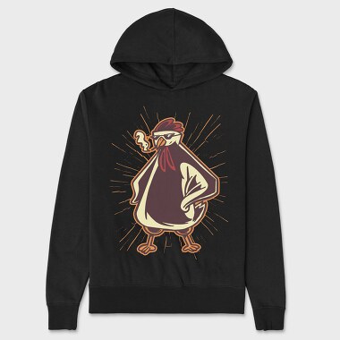 Cool Chicken Funny, Hanorac Oversize Barbati (Unisex)