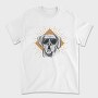 Cool Dog Wearing Sunglasses, Tricou Barbati (Unisex)