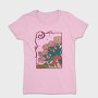 Cool Mushrooms Illustration, Tricou Femei
