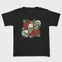 Cool Skulls And Roses, Tricou Copii