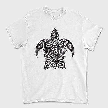 Cool Tribal Sea Turtle, Tricou Barbati (Unisex)