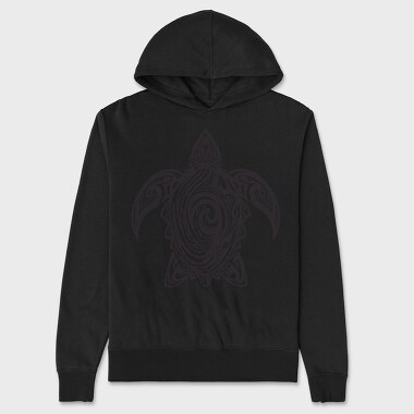 Cool Tribal Sea Turtle, Hanorac Oversize Barbati (Unisex)