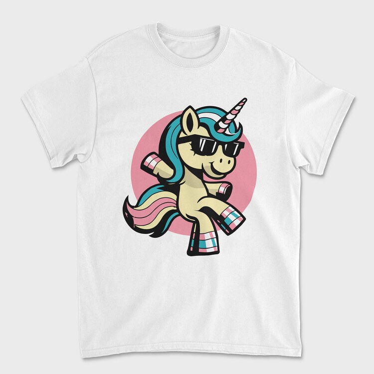 Cool Unicorn, Tricou Barbati (Unisex)