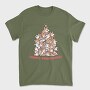 Corgi Dog Christmas Tree Corgies, Tricou Barbati (Unisex)